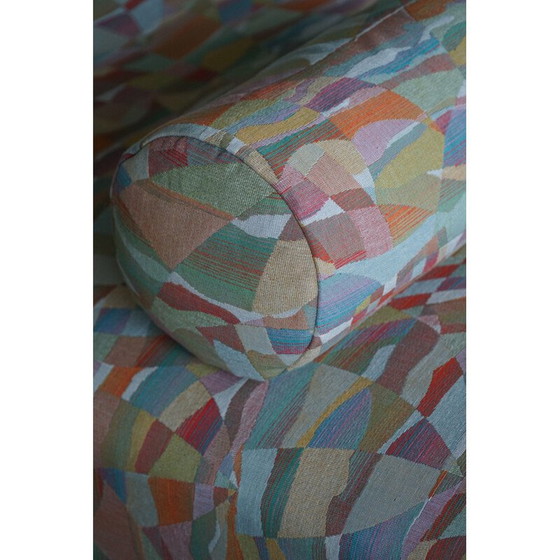 Image 1 of Vintage Art Deco Deens daybed in stof van Cabinetmaker, jaren 1940