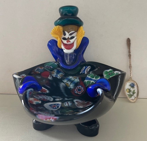 Archimede Seguso glazen clown