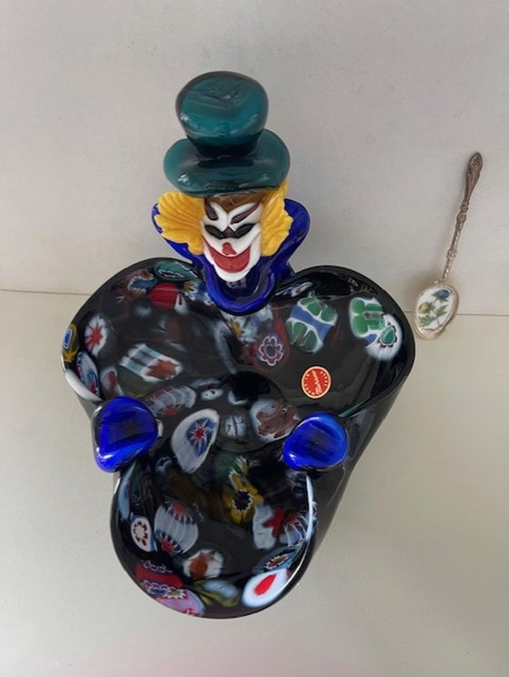 Image 1 of Archimede Seguso glazen clown