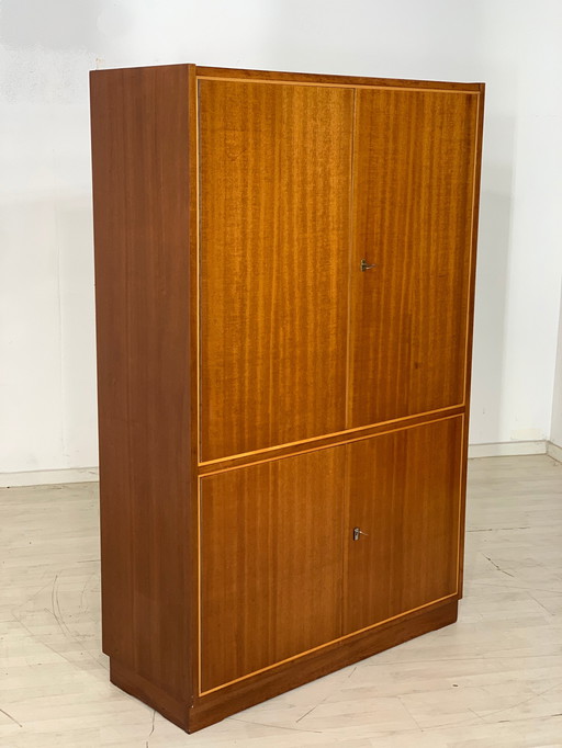 Mid Century kledingkast highboard linnenkast vintage