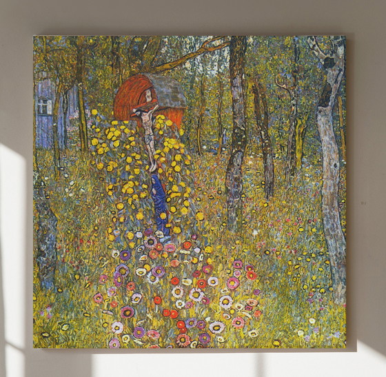 Image 1 of Gustav Klimt - Farmers garden with crucifix