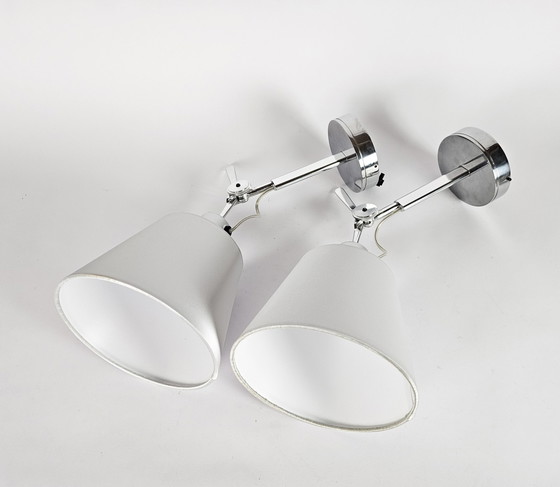 Image 1 of Artemide - Tolomeo Diffusore Parete - set (2 wandlampen) - Michele De Lucchi & Giancarlo Fassina - Italie - 90's