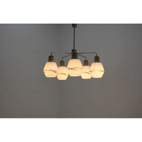 Image 1 of Vintage kroonluchter van Drukov 1970