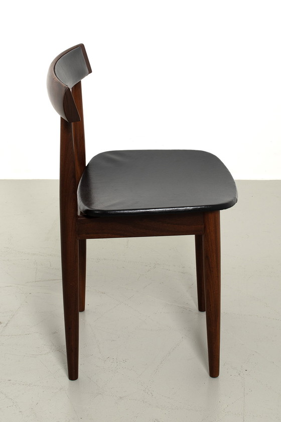 Image 1 of Vintage Hans Olsen uittrektafel met stoelen