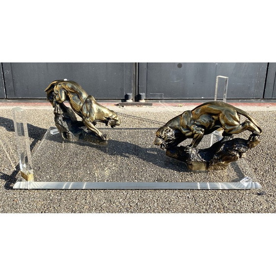 Image 1 of Romeo vintage salontafel door Claude Dalle