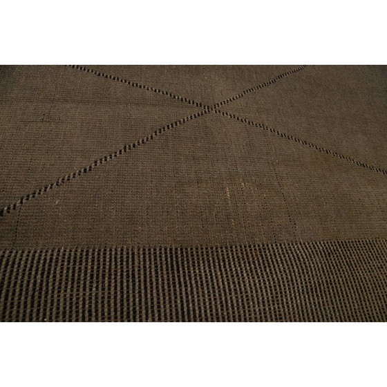 Image 1 of Geometrisch vintage vloerkleed uit Slovenië, 1967