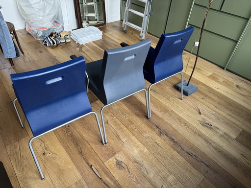 3 Harvink + Hutten Stoelen En 1 Harvink Lamp