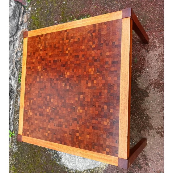 Image 1 of Vintage salontafel van Gorm Christensen en Rolf Middelboe voor Tranekaer Meubels, Denemarken 1970