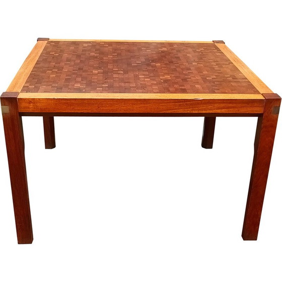 Image 1 of Vintage salontafel van Gorm Christensen en Rolf Middelboe voor Tranekaer Meubels, Denemarken 1970