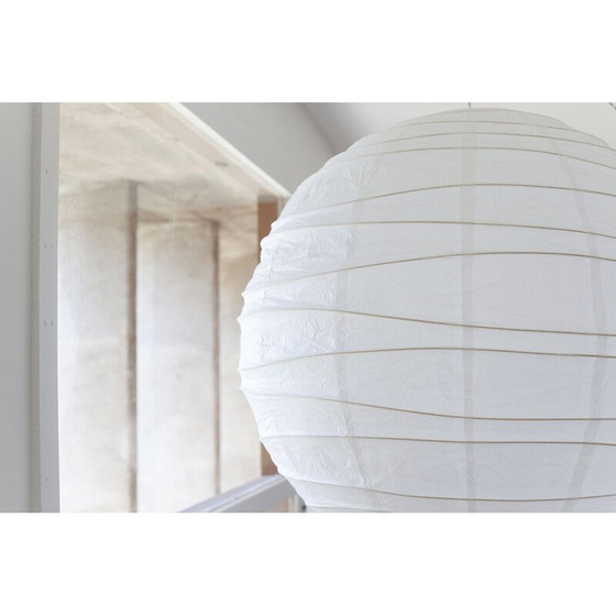 Image 1 of Vintage bamboe bollamp, Japan 1980