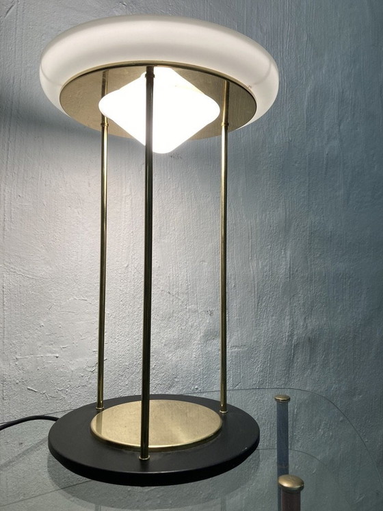 Image 1 of Peill & Putzler vijverlamp jaren 80 design halogeenlamp