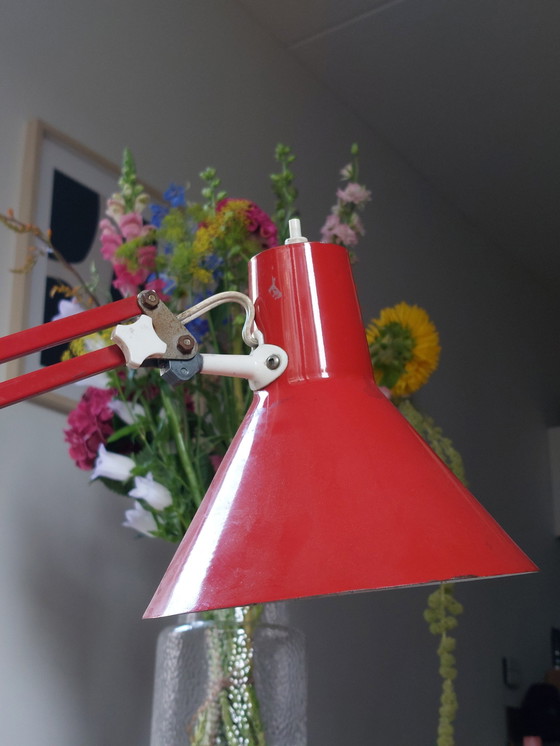 Image 1 of Lb Lyskaer Belysning Rode Architect Lamp Vintage Deens 80S