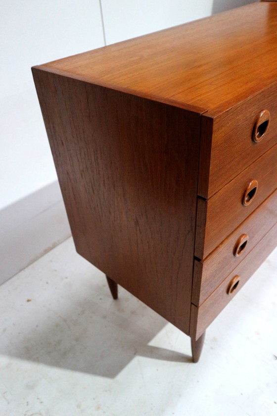 Image 1 of Deens design - vintage ladekast / badkamermeubel/commode
