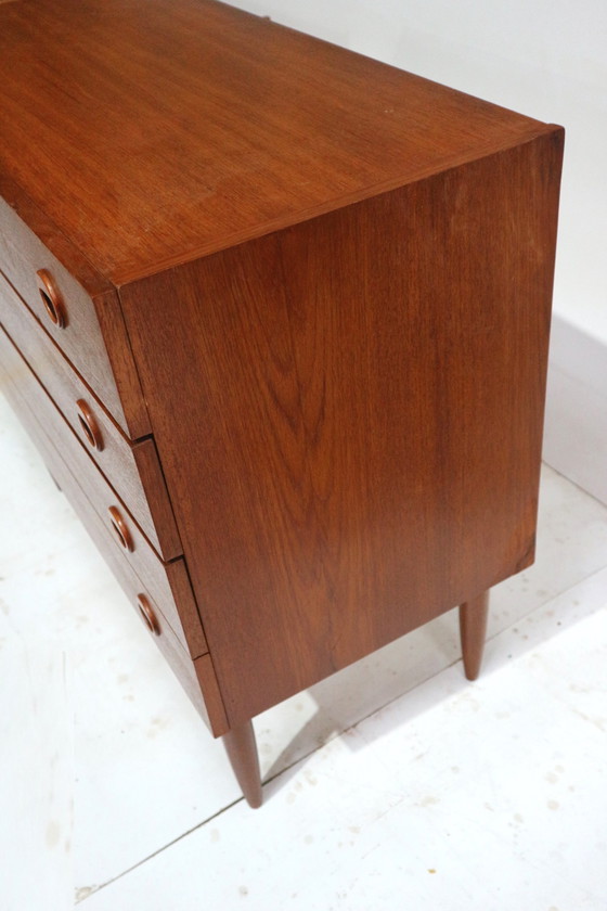 Image 1 of Deens design - vintage ladekast / badkamermeubel/commode