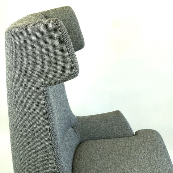 Image 1 of Grijze vintage fauteuil van Oswald Haerdtl, Oostenrijk