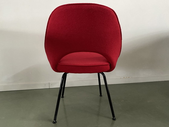 Image 1 of Saarinen Vintage stoel model M 72 - Rood
