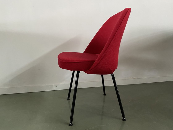 Image 1 of Saarinen Vintage stoel model M 72 - Rood