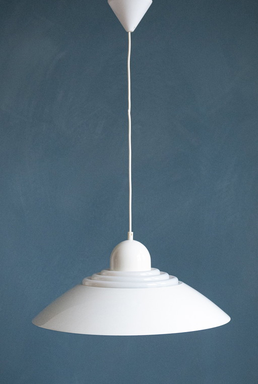 Witte Space Age Ufo Lamp