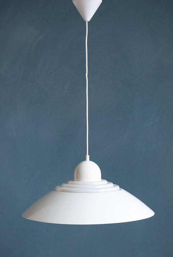 Image 1 of Witte Space Age Ufo Lamp