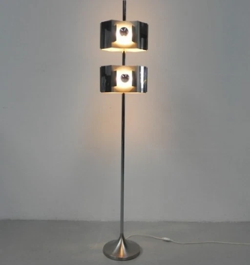 Staande lamp uit het ruimtetijdperk, staande lamp