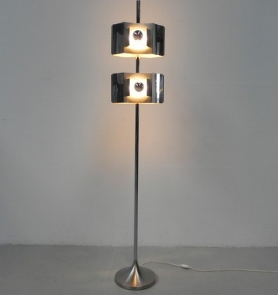 Image 1 of Staande lamp uit het ruimtetijdperk, staande lamp