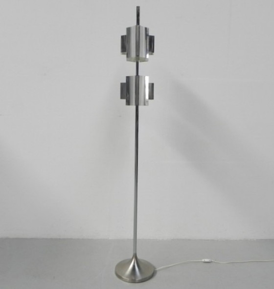 Image 1 of Staande lamp uit het ruimtetijdperk, staande lamp