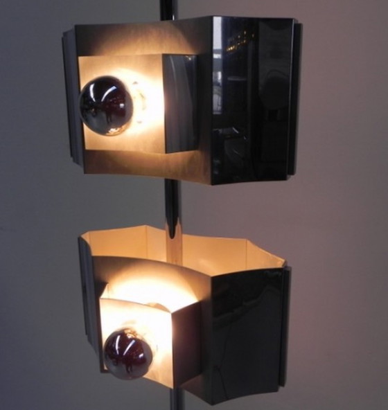 Image 1 of Staande lamp uit het ruimtetijdperk, staande lamp