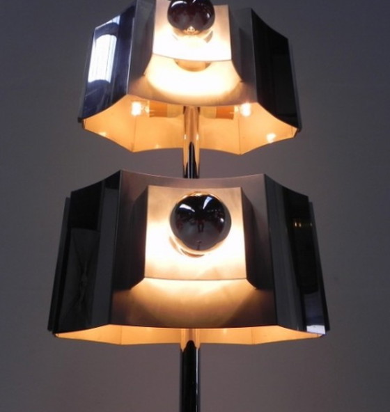 Image 1 of Staande lamp uit het ruimtetijdperk, staande lamp