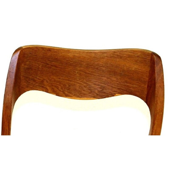 Image 1 of Paar vintage teakhouten stoelen van Niels O Moller voor Jl Moller, 1960