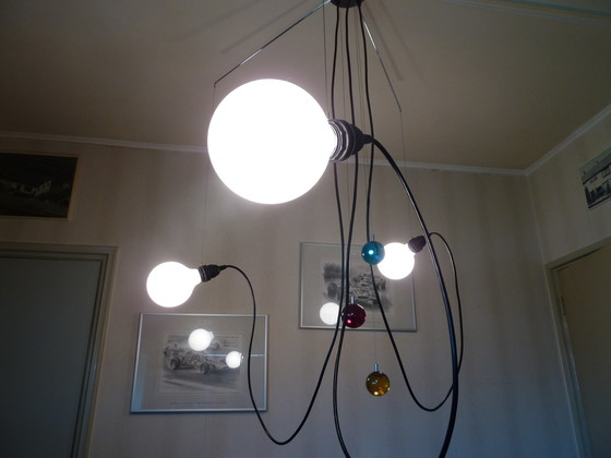 Image 1 of Debsch Yo Yo verstelbare plafondlamp design, H. Khademi 1987