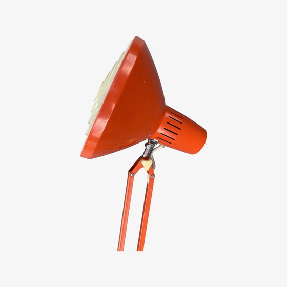 Image 1 of Mid Century LEDU Zweden Bureaulamp Oranje