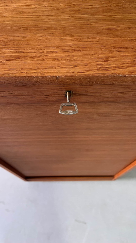 Image 1 of Vintage archiefkast eiken 