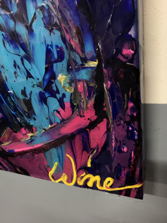 Image 1 of Geoffrey Wijn - JAZZ Club - Wine Art