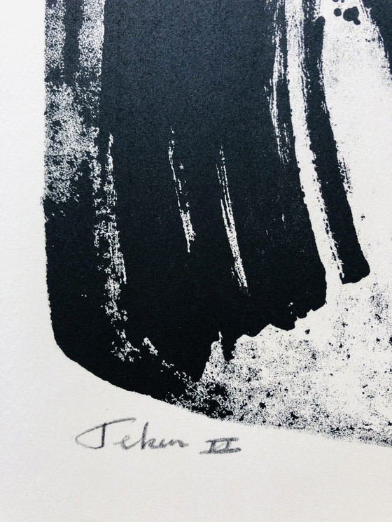 Image 1 of Wim Motz - Lithografie 1959 - Teken II