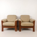2x Deens design fauteuil
