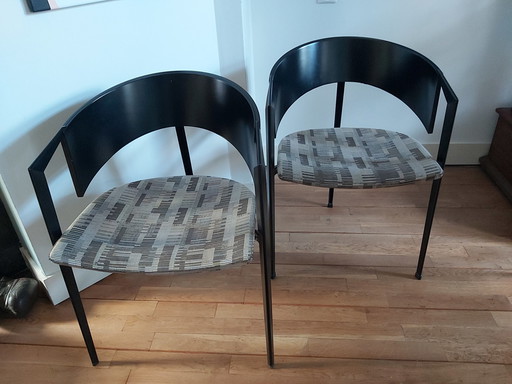 2x Castelijn SLA design stoel