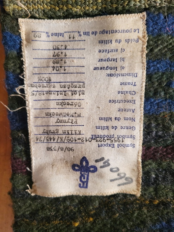 Image 1 of Vintage Kilim wandkleed