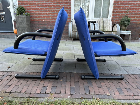 Image 1 of 2 x Arflex T - Line chairs