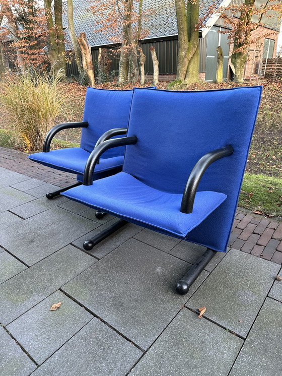 Image 1 of 2 x Arflex T - Line chairs