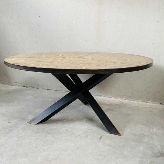 Image 1 of Gerard Geytenbeek Mid-Century Wenge Eetkamertafel 1960