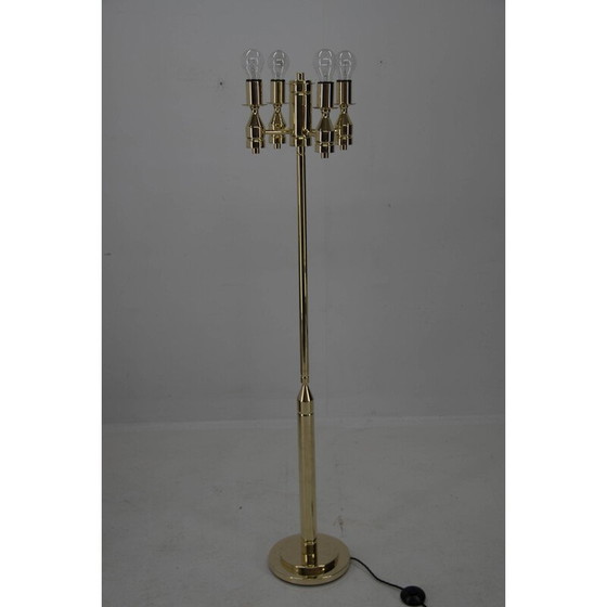 Image 1 of Vintage messing vloerlamp, 1970