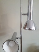 Vintage chromen vloerlamp 1970