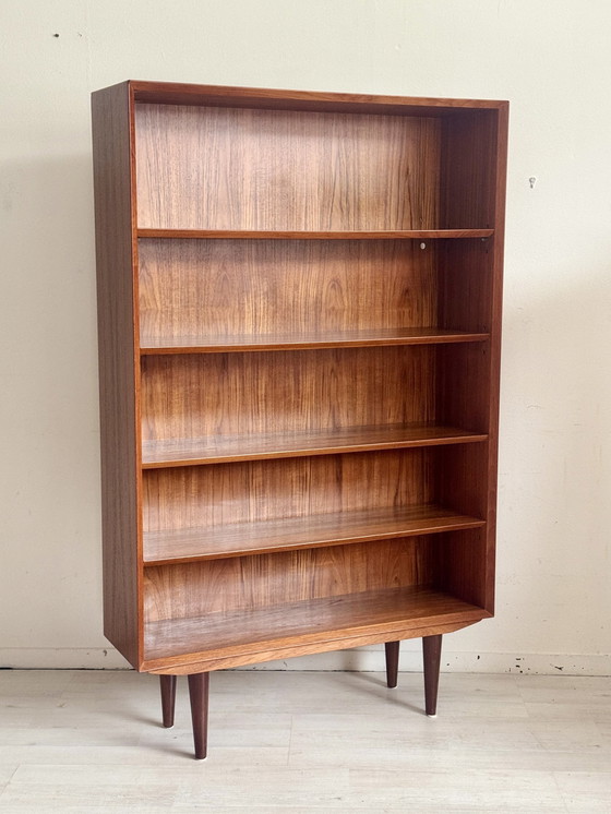 Image 1 of Vintage Deense Teak Boekenkast Jaren 60