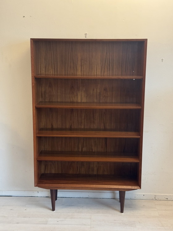 Image 1 of Vintage Deense Teak Boekenkast Jaren 60