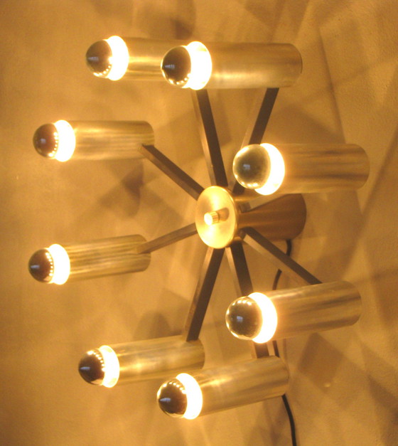 Image 1 of Midcentury kroonluchter wandlamp