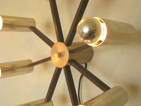 Image 1 of Midcentury kroonluchter wandlamp