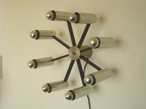 Midcentury kroonluchter wandlamp