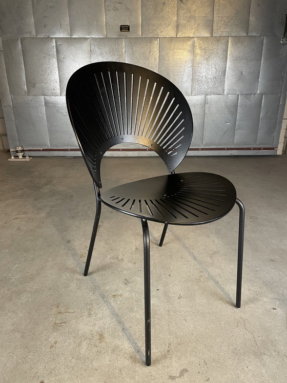 Image 1 of 4X Trinidad Chair 3398 Black By Nanna Ditzel Van Fredericia Furniture