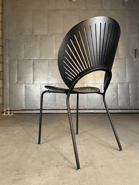 Image 1 of 4X Trinidad Chair 3398 Black By Nanna Ditzel Van Fredericia Furniture