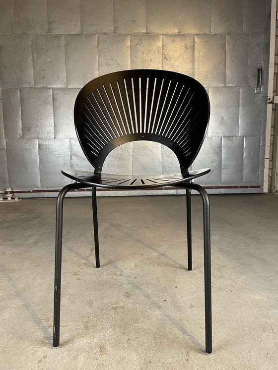 Image 1 of 4X Trinidad Chair 3398 Black By Nanna Ditzel Van Fredericia Furniture